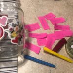 Photo of Goodie Jar with colorful stickers