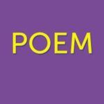A small purple square that says Poem.