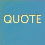 A small blue square the says Quote