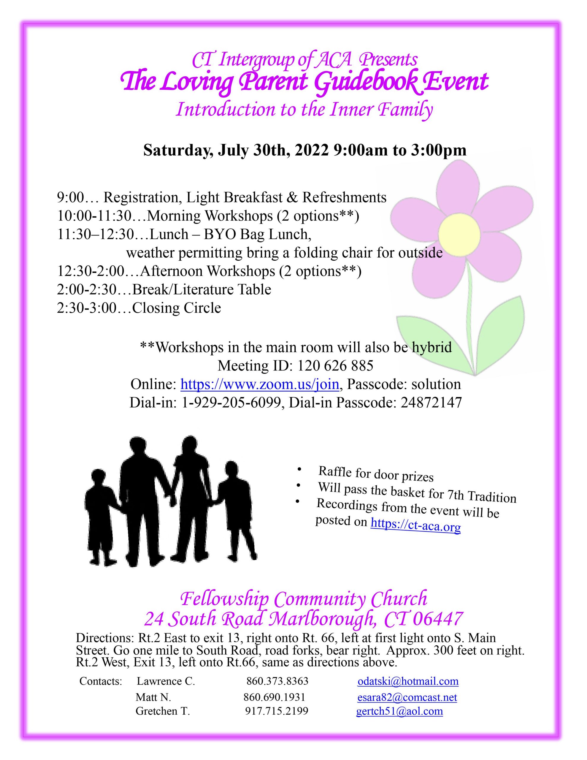 The Loving Parent Guidebook Event