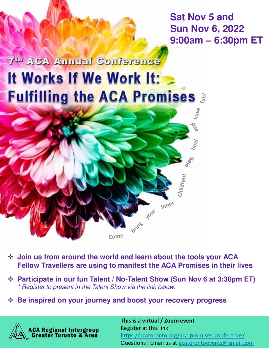 Toronto’s 7th ACA Annual Conference