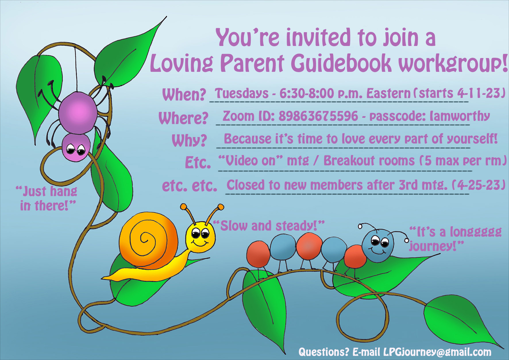 Loving Parent Guidebook Workgroup!