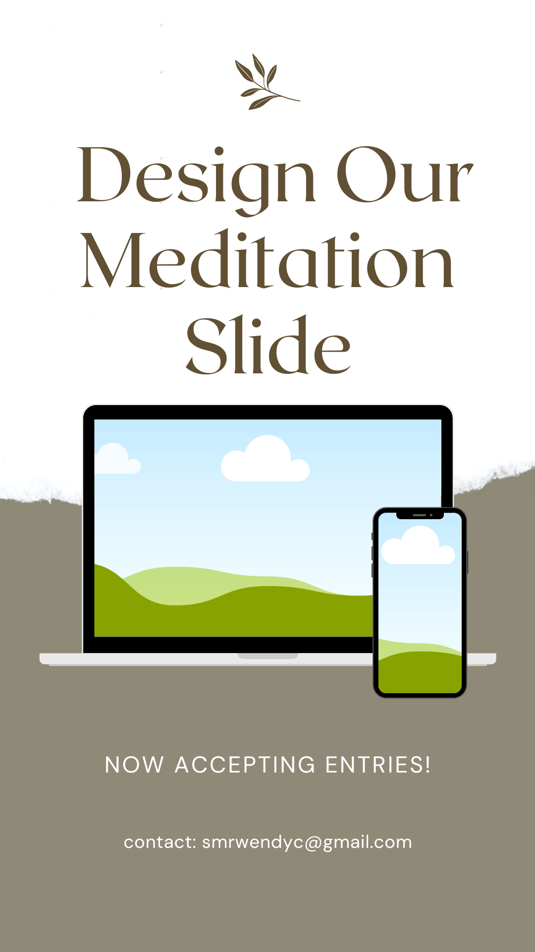 Design our meditation slide!