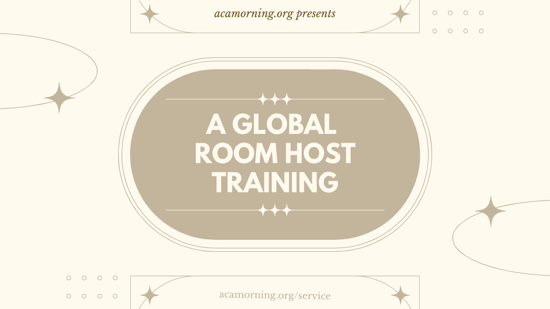 Called To Serve? You Belong!