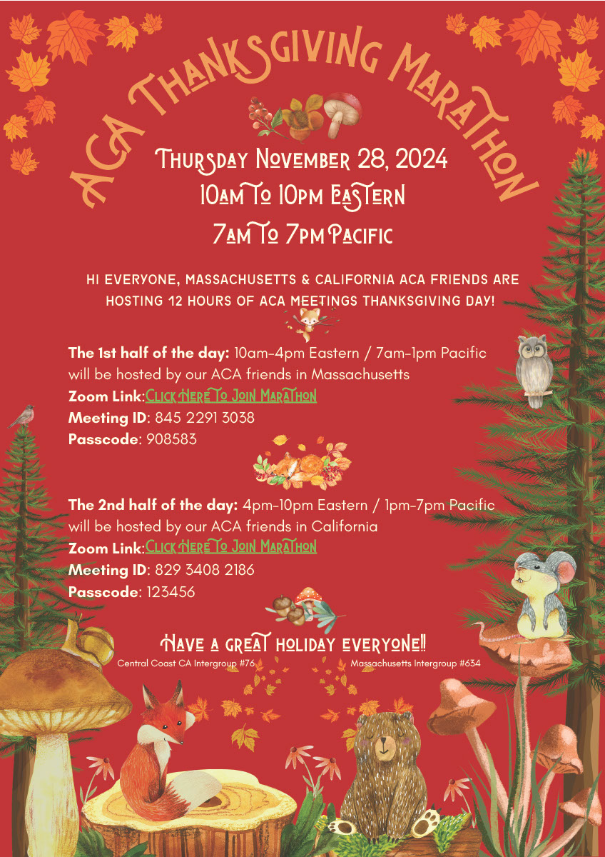 ACA USA Thanksgiving Marathon