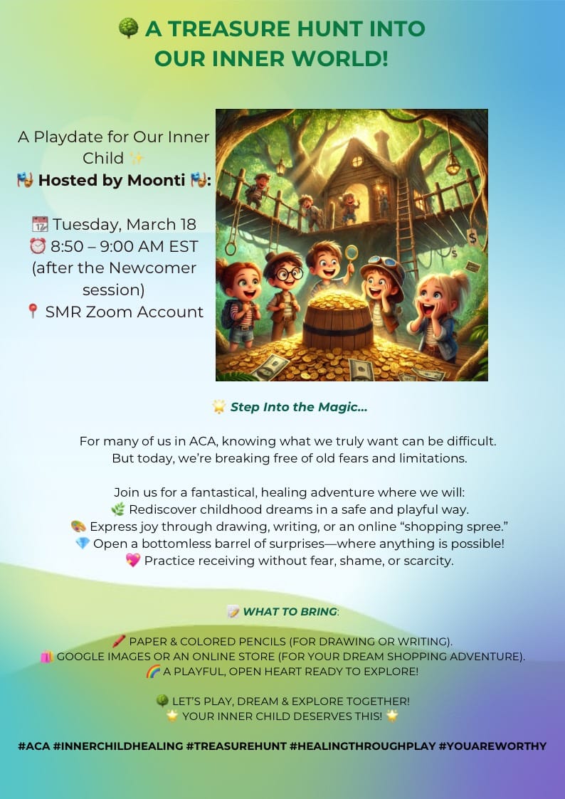 Treasure Hunt into Our Inner World